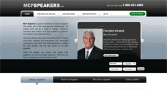 Desktop Screenshot of mcpspeakers.com